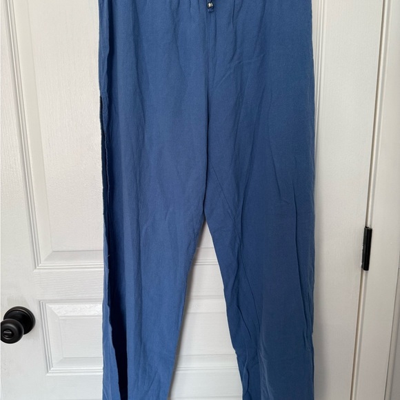 Fancyinn Blue Ruffled Jumpsuit - Picture 6 of 9